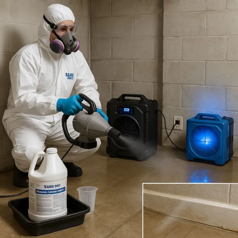 Sanitization and Odor Removal process in Newport, WA