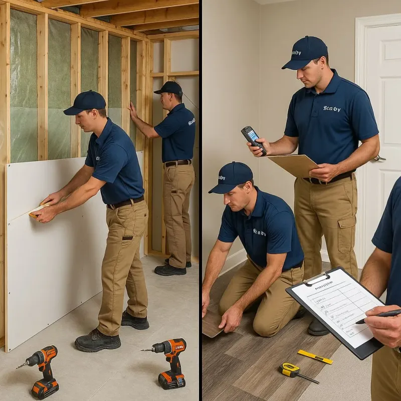 Repairs and Reconstruction process in Newport, WA